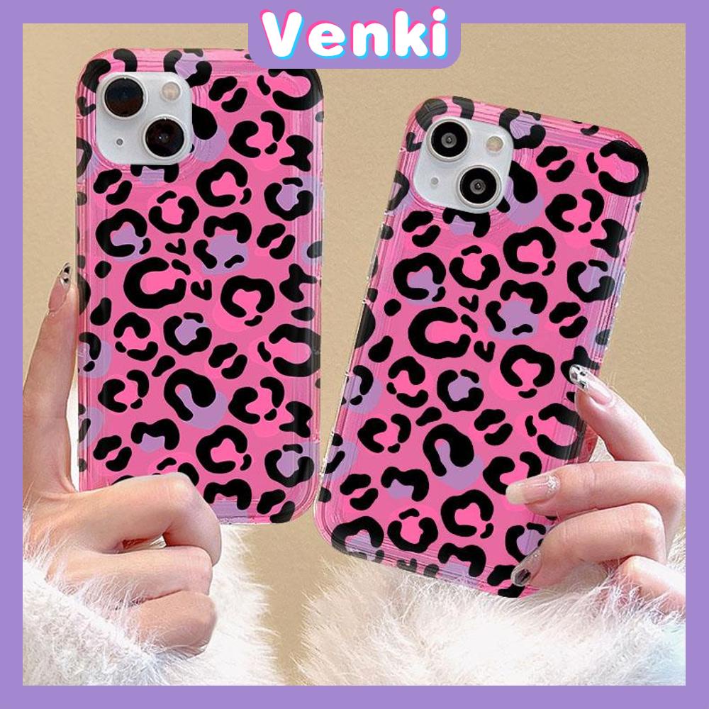 Case For iPhone 14 Pro Max Soft TPU Jelly Airbag Case Classic Leopard Camera Protection Shockproof For iPhone 14 13 12 11 Plus Pro Max 7 Plus X XR