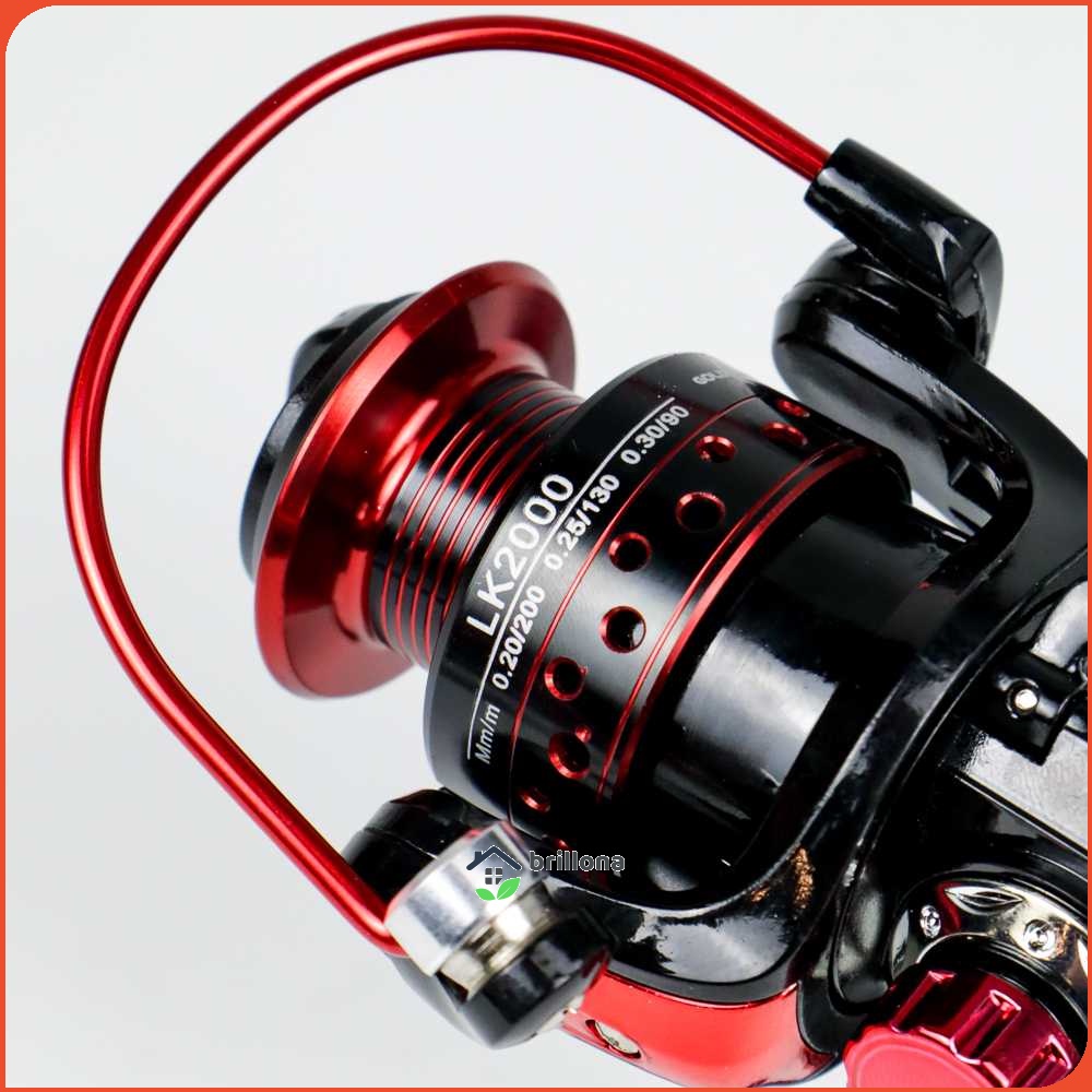 Gold Sharking Reel Pancing Spinning 5.2:1 Ball Bearing 13 - LK2000