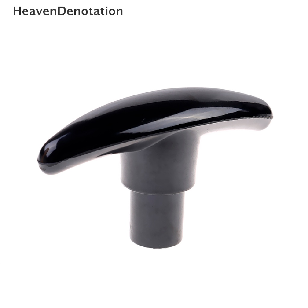 [HeavenDenotation] Hitam Plastik M6/M8/M10 female thread T type shaped head clamping Mur knob HDV