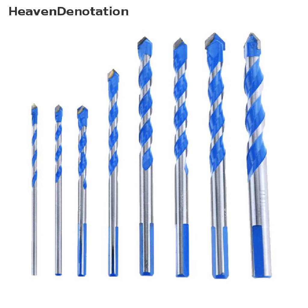 [HeavenDenotation] 1pcs Biru 3mm to12mm al High Quality Mata Bor Twist Spade Drill HDV