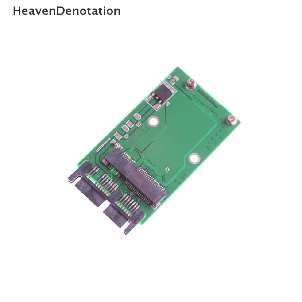 [HeavenDenotation] Mini Pcie Pci-e mSATA SSD Ke PCBA Kartu Converter Adaptor Micro SATA 1.8 &quot; 0 0 0 0 0 HDV