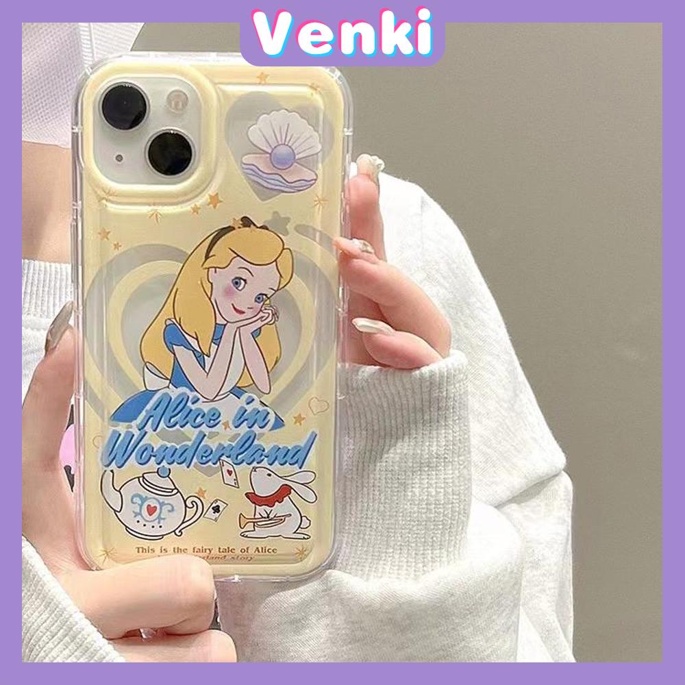 Case For iPhone 14 Pro Max Soft TPU Jelly Airbag Case Cute Cartoon Princesses Camera Protection Shockproof For iPhone 14 13 12 11 Plus Pro Max 7 Plus X XR