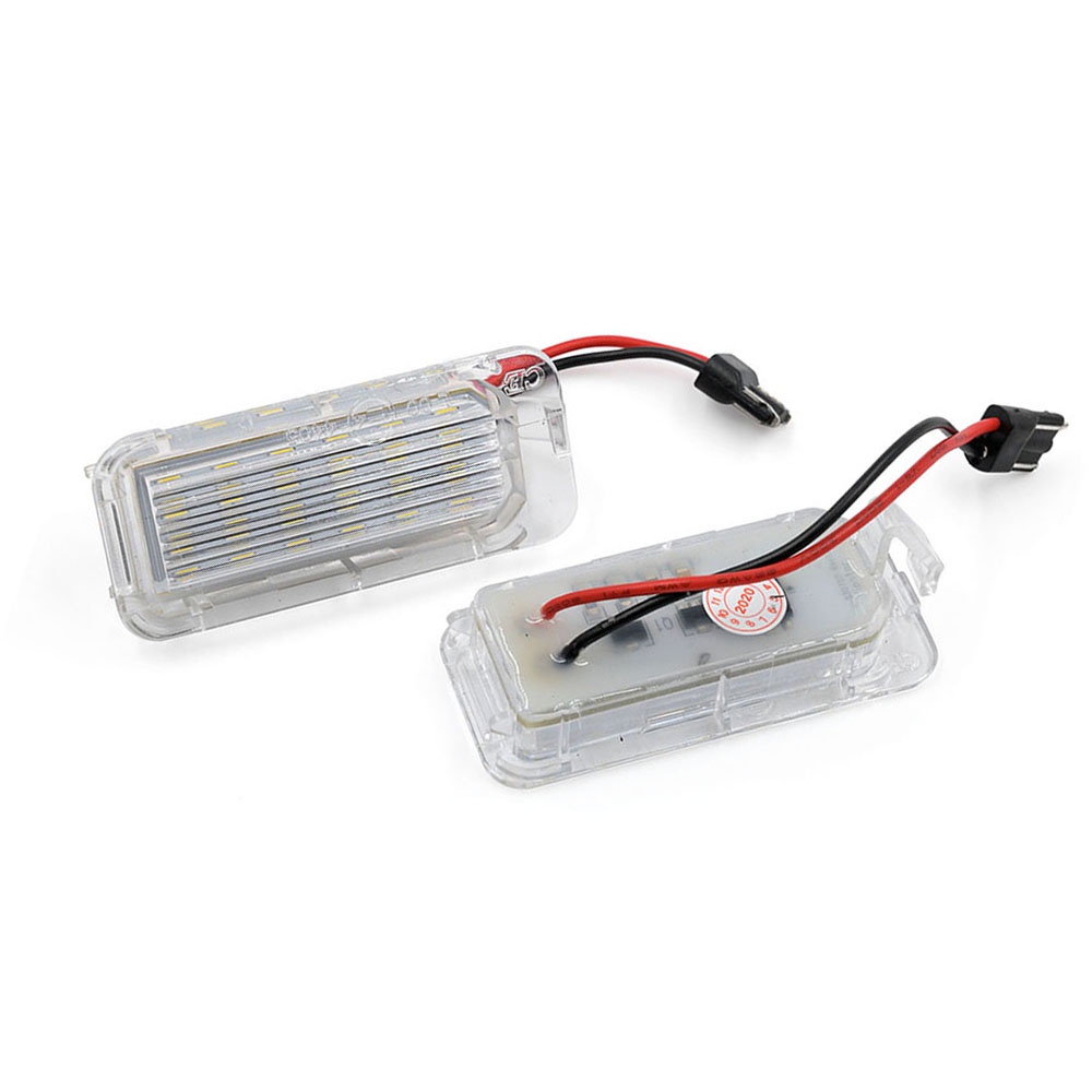 2pcs Untuk Lampu Plat Nomor LED Ford C-Max Transit Connect Edge Ecosport Ranger Transit-150 /250/350Untuk Jaguar XJ XF