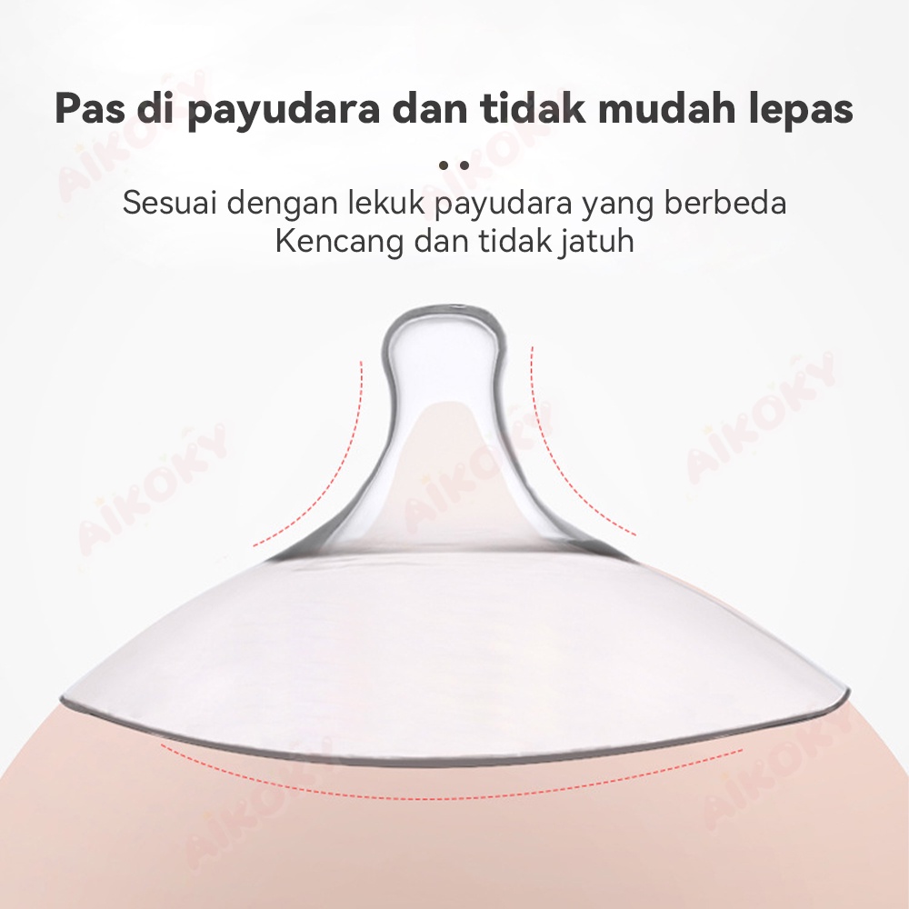 Aikoky Nipple Shield Silikon / Pelindung Puting Susu Ibu Menyusui BPA Free