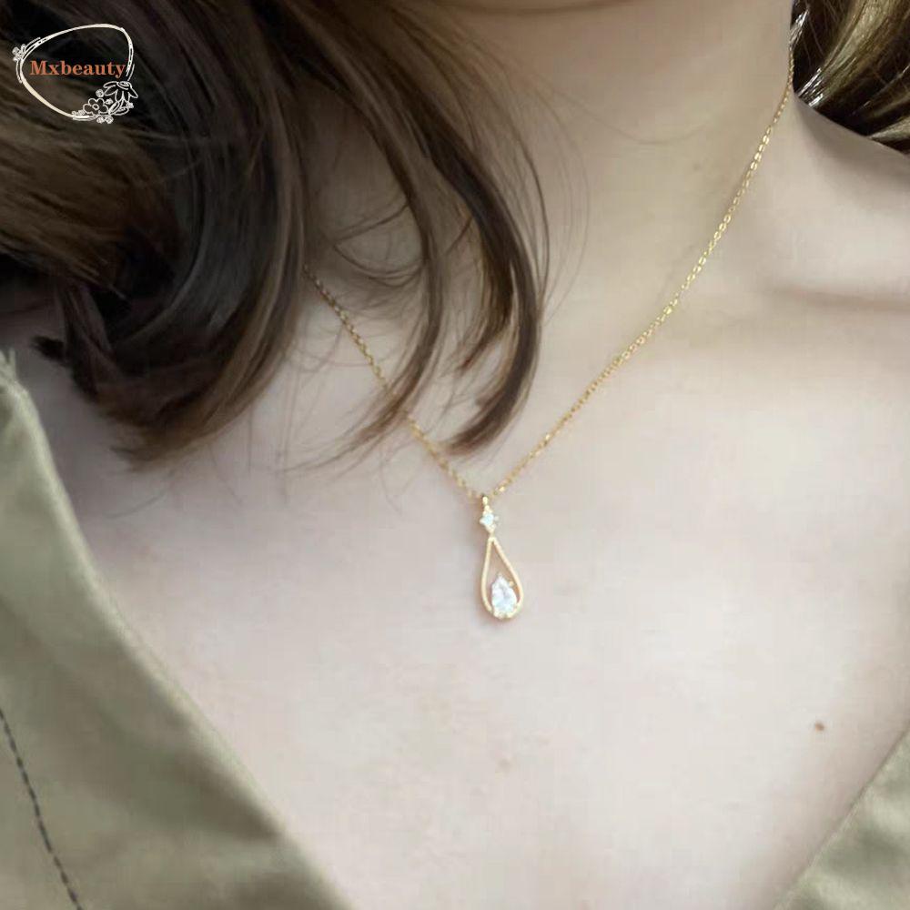 Mxbeauty Kalung Wanita Kepribadian Vintage Trendi Elegan Manis Indah Rantai Klavikula