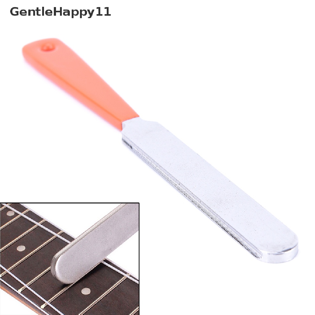 Gentlehappy Gitar Fret Crowning Luthier File N Dual Cutg Edge Tool new id