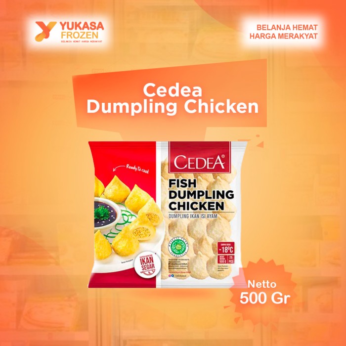 

Cedea Dumpling Chicken 500 gram