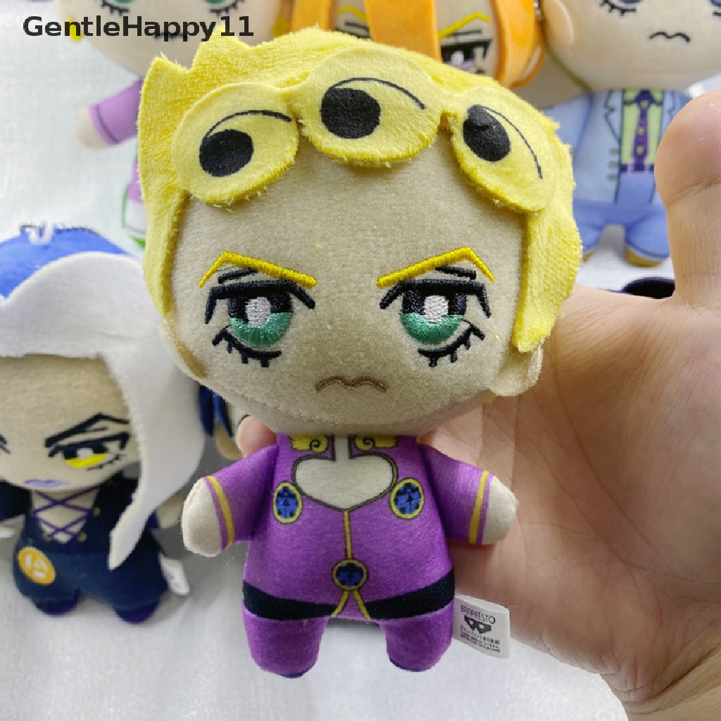 Gentlehappy Jojo's Bizarre Adventure Bugatti Abacio Fukuoka Toaro Plush Pendantmainan Mainan id