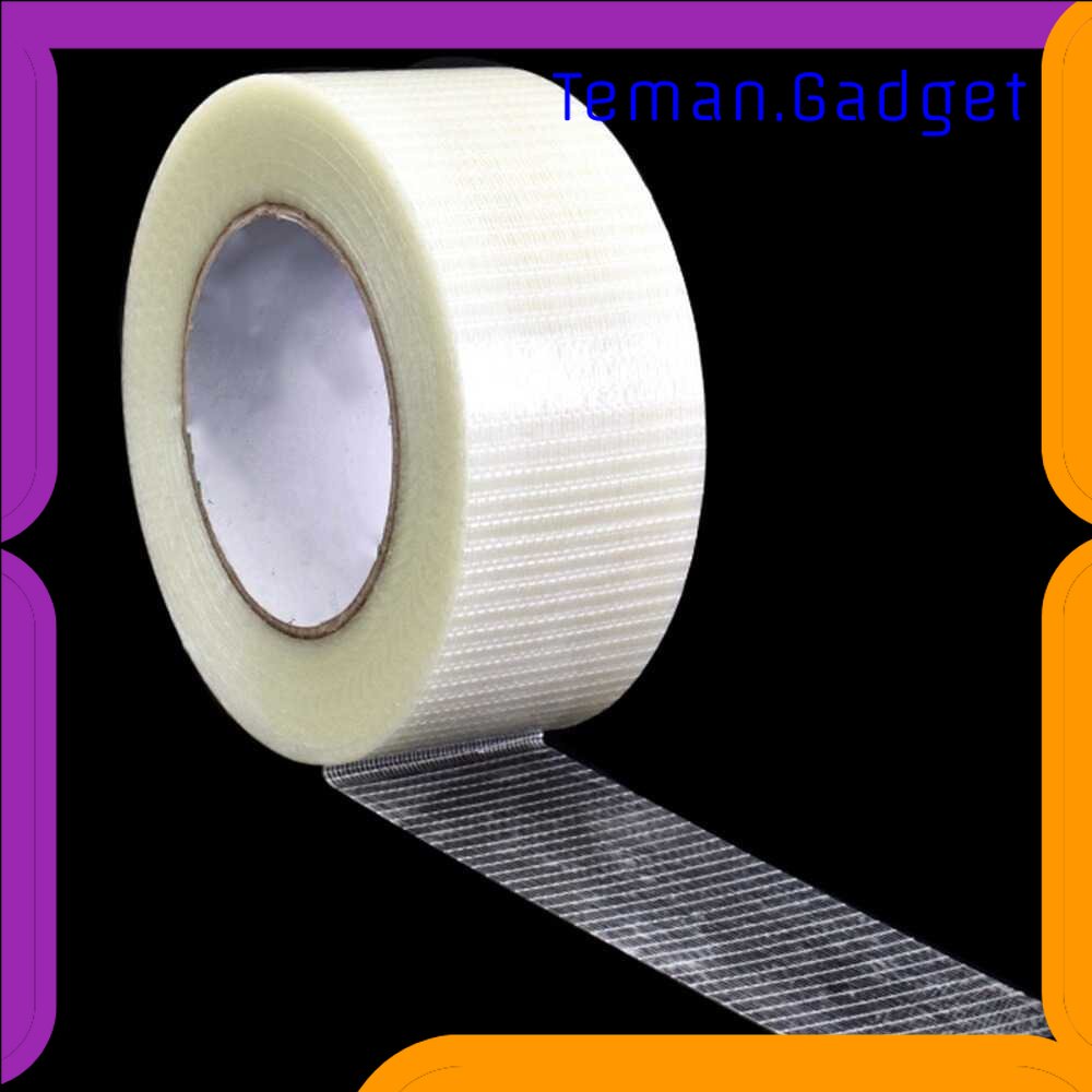 TG - ATK YX Lakban Super Strong Grid Fiber Tape 25 Meter - GF25M