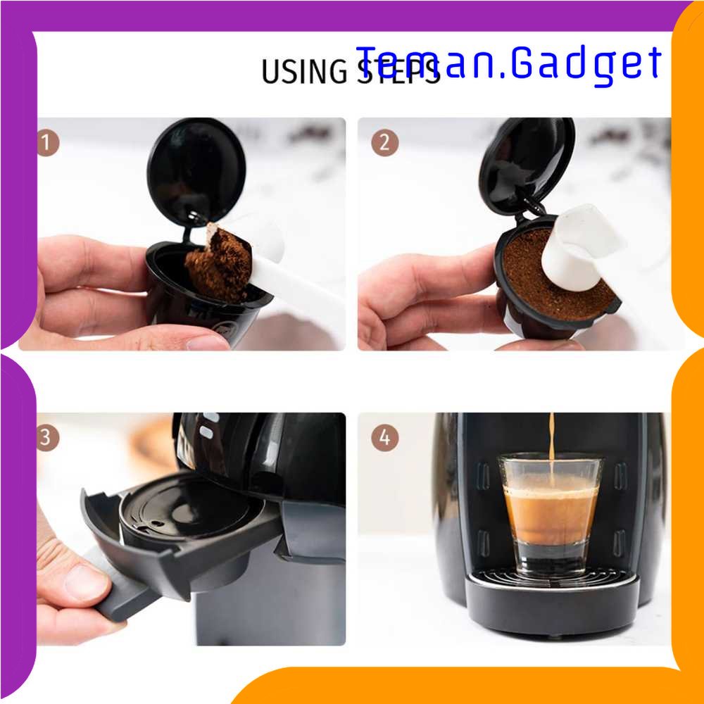 TG - DPR iCafilas Capsule Upgrade Version 3PCS for Nescafe Dolce Gusto - F457