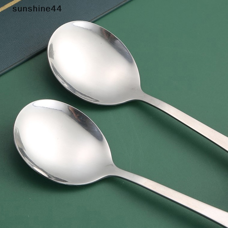 Sunshine 1Pc Stainless Steel Cutlery Spoon Fork Sendok Teh Kartun Beruang Peralatan Dapur ID