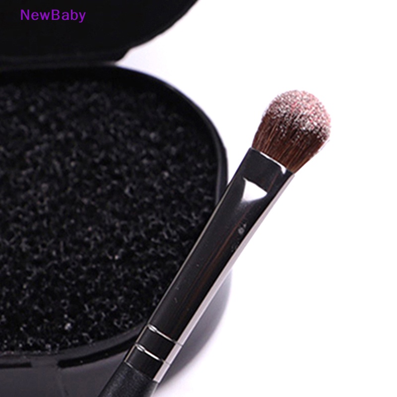 Newbaby Eyeshadow Sponge Cleaner Kuas Makeup Penghilang Warna Dry Clean Mat Box ID