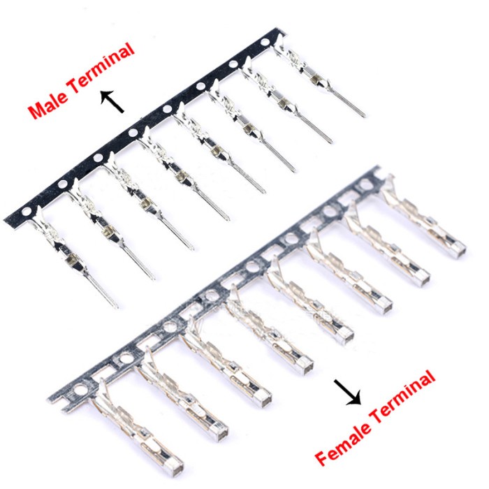 Isi 10 Pcs Dupont Black Housing Konektor Jumper Pelangi Pitch 2.54mm