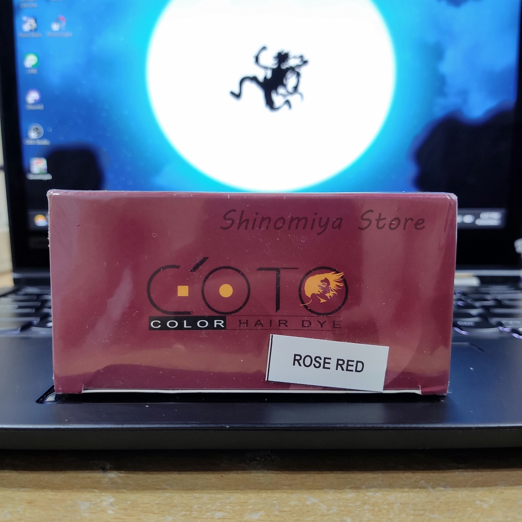 [COTO] C`OTO Rose RED Smoothing Warna Hair Dye Color Fashion 250ml x 2