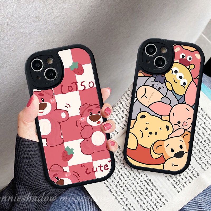 Case Cerita Mainan Kartun Untuk Redmi 12C A1 10 9T 10C 9 9A 10A 9C Redmi Note11 10 9 8 11 Pro+10s 11s 8 10Pro 9Pro 9s POCO M3 F4 X3 NFC Pro Mi 11T 12 Winnie Lucu Sarung Manyo The Pooh