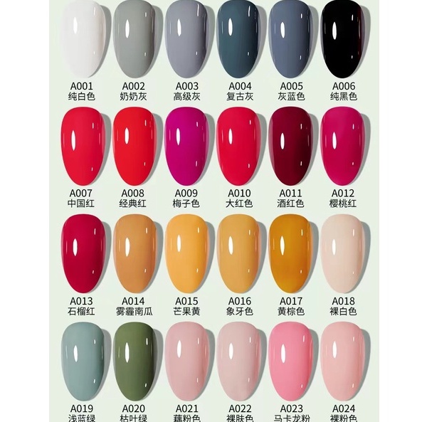 Charzieg Nail Polish Perawatan Kutek Kuku 15ml (no 1-50)