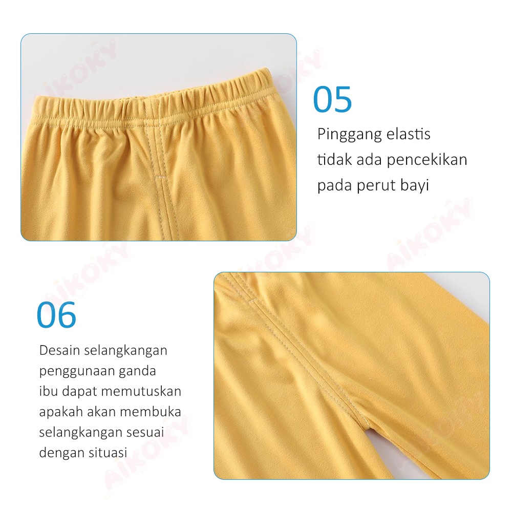 Aikoky Piyama Anak Lengan Panjang Celana Panjang / Baju Tidur Anak Laki Laki Perempuan