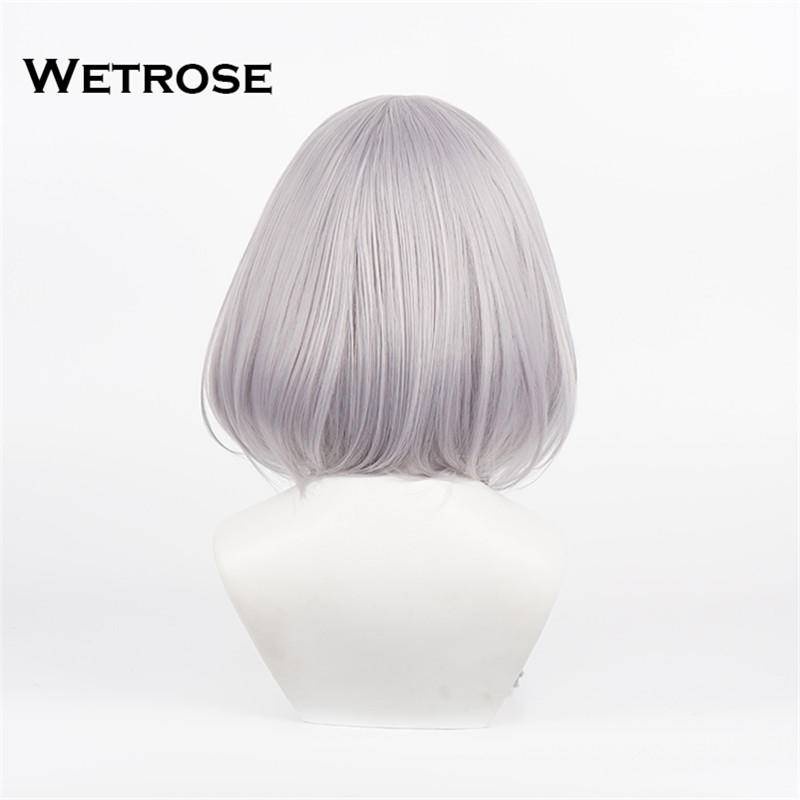 【Wetrose】 Hololive Vtuber Vestia Zeta Kimono Kostum Cosplay Wig Vestia Zeta Wanita