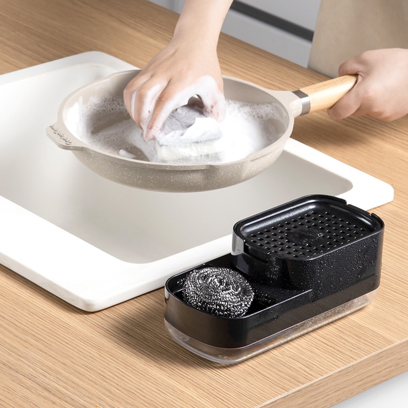 【COD】Kitchen Soap Dispenser/Tempat Sabun Cuci Piring/Box Soap Box/Tempat Sabun Cuci Piring 600ML