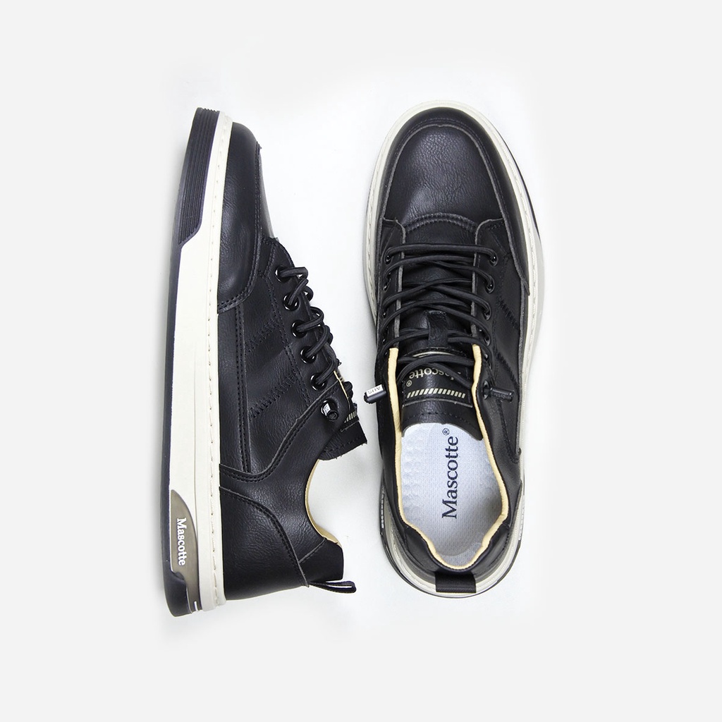 Mascotte VACHEL | Sepatu Sneakers Pria 906.004 [ Hitam ]RAMAYANA JAKTIM