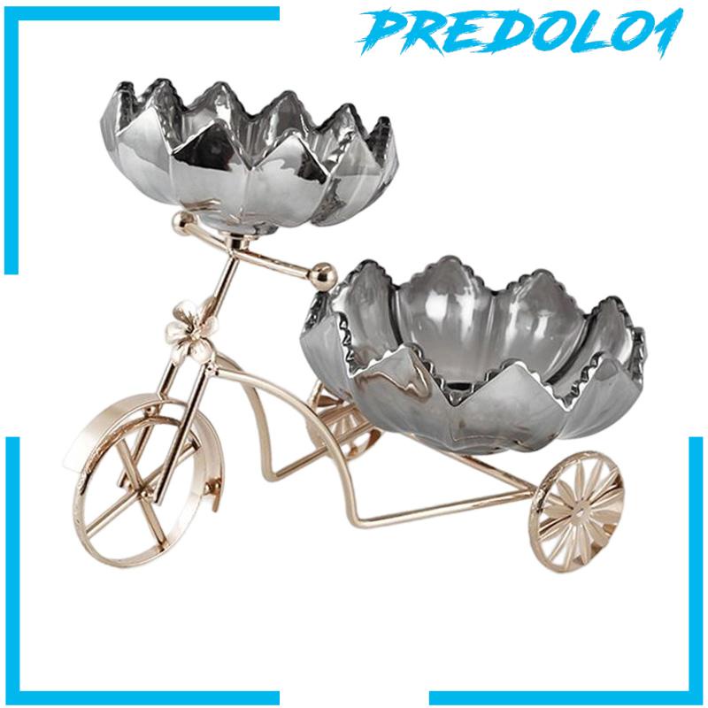 [Predolo1] Keranjang Buah Bentuk Roda Tiga Rak Makanan Berdiri Rumah Pesta Ulang Tahun