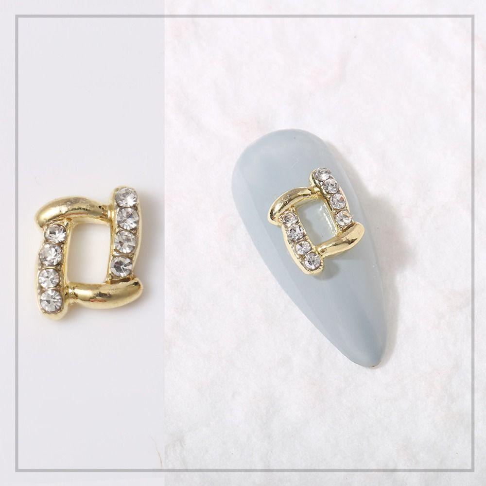 Mxbeauty Dekorasi Nail Art Lebah Mewah Gaya Campur Zirkon Alloy Manicure Perhiasan Aksesoris