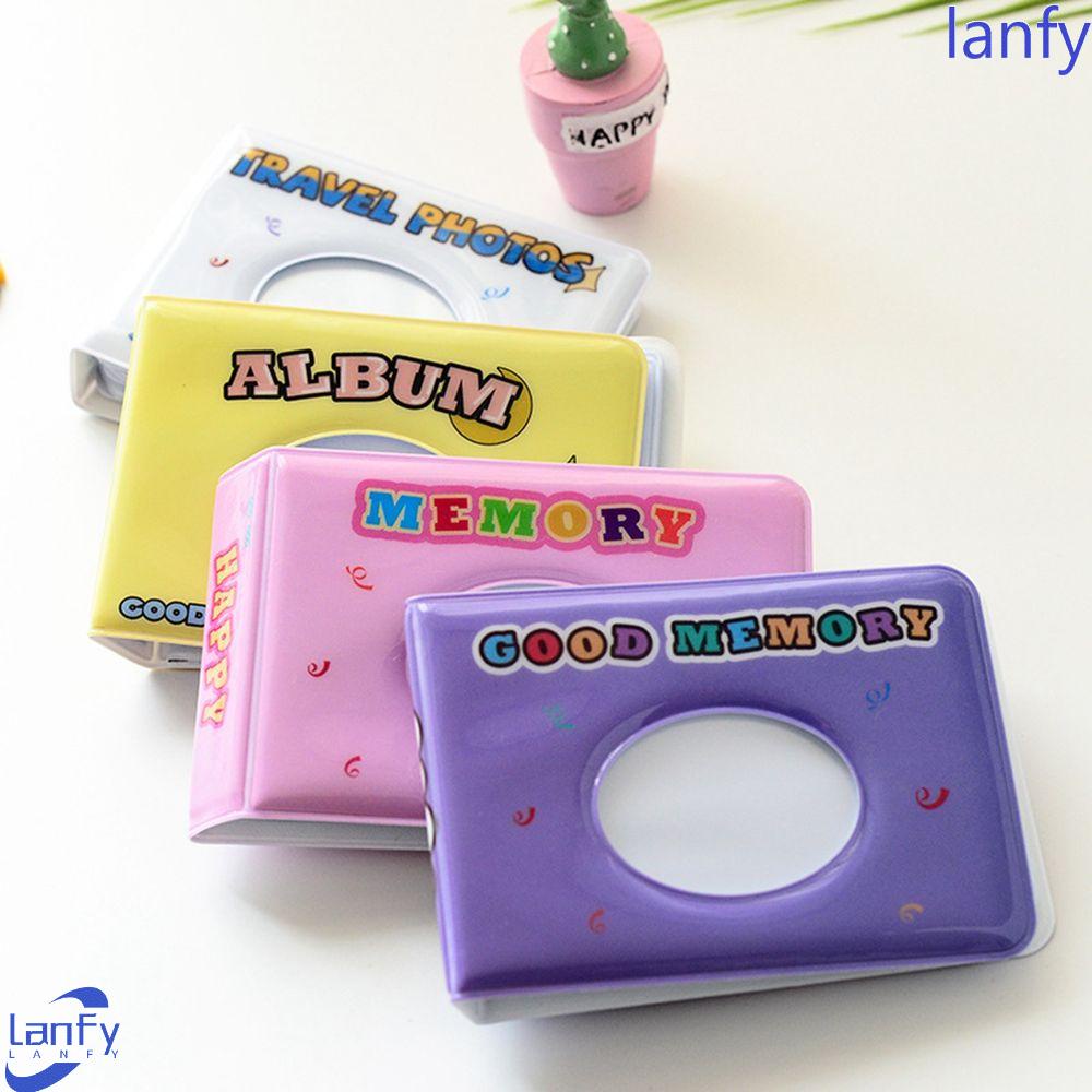 Lanfy Album Foto Mini 36saku Film Tempat Foto Album Instan Kpop Card Picture Storage Case