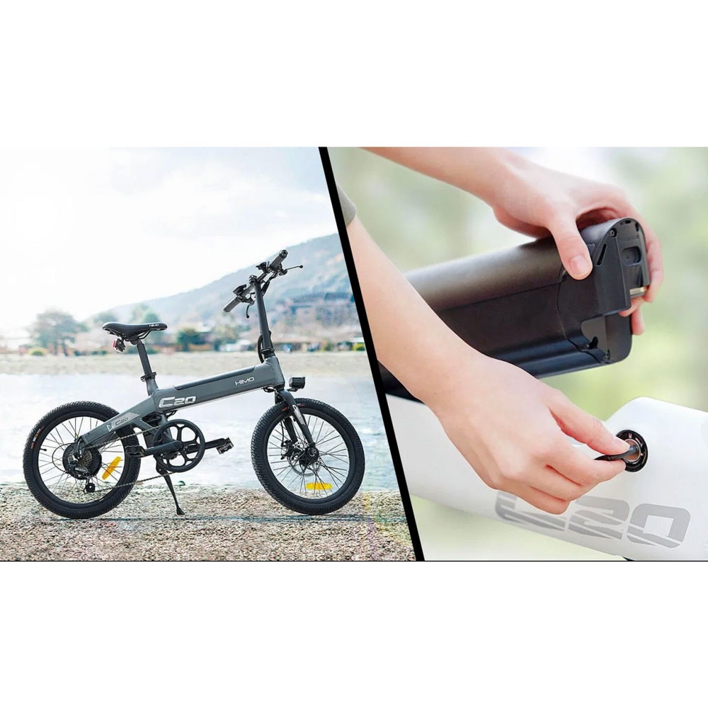 Baterai Replacement Sepeda Listrik Xiaomi HIMO C20 36V10aH - Black BatteryCentral