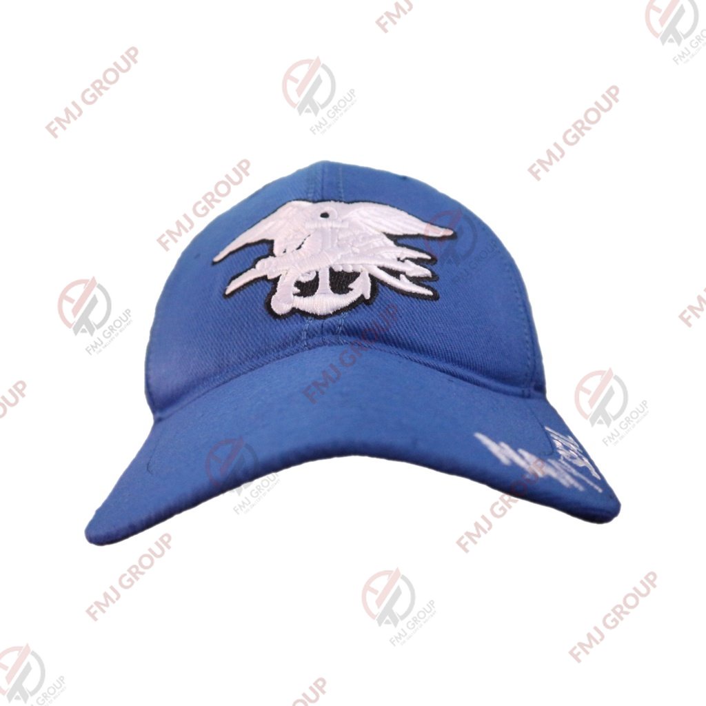 Topi Navy Seal Kanvas Rafel Biru