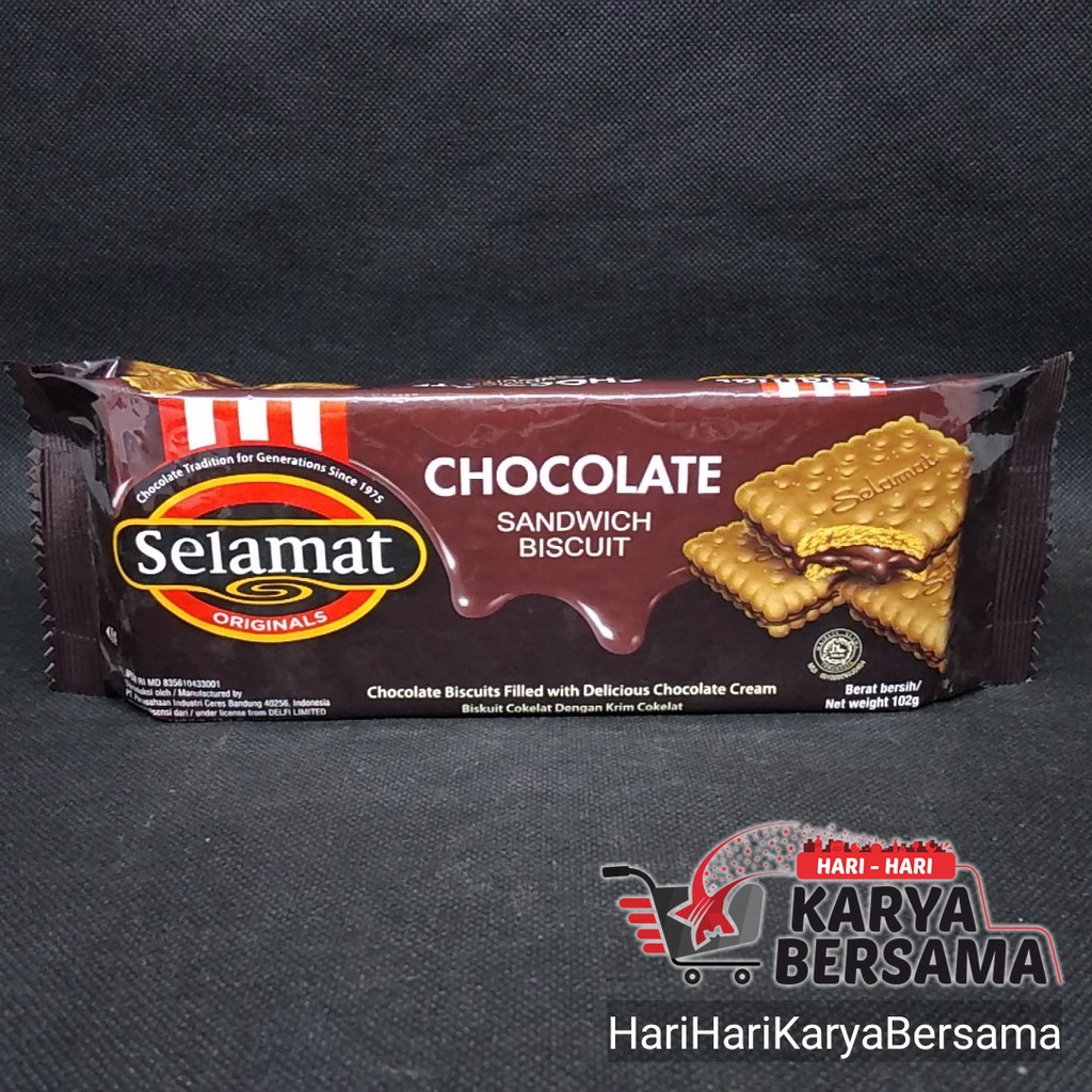 

SELAMAT BISCUITS COKLAT 102GR