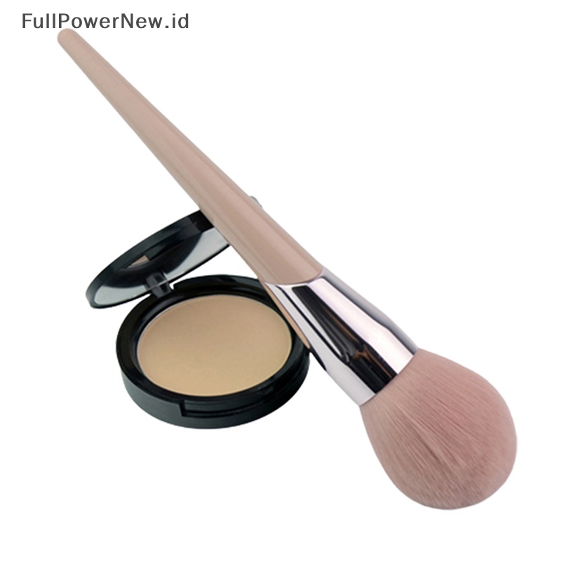 Power Alat Makeup Lembut Flat Foundation Face Blush Bedak Contour Brush Kosmetik ID