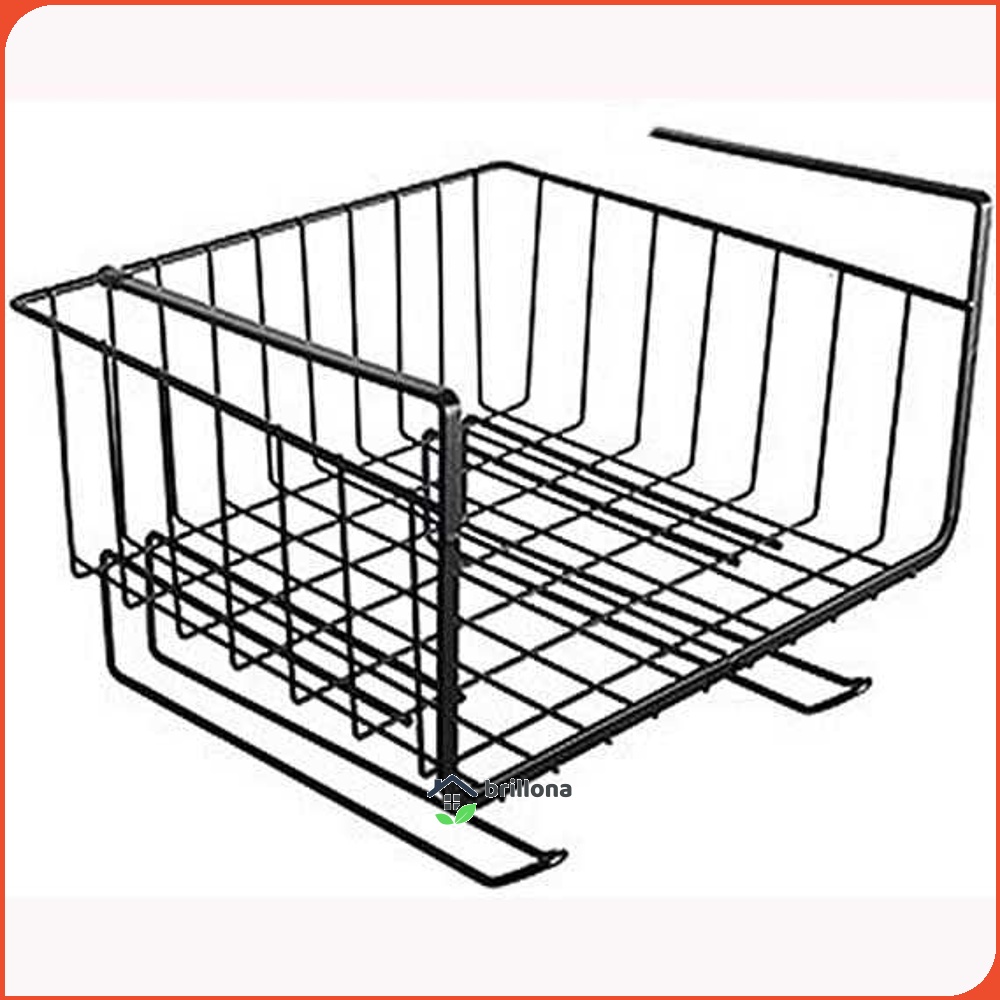 KITLOVE Rak Gantung Cabinet Door Organizer Storage Basket Rack - IFB41