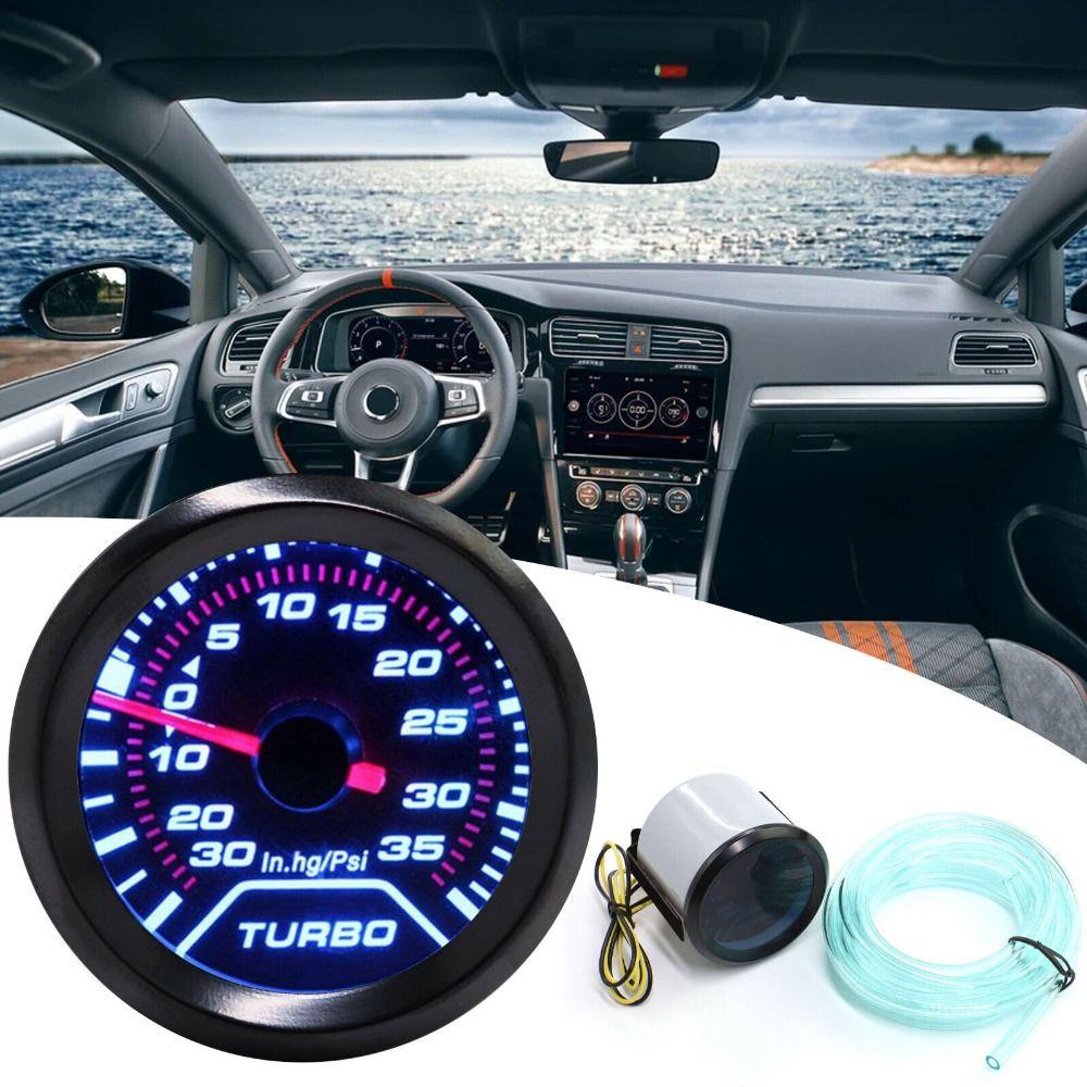 TOP 52mm Boost Gauge psi Indikator Digital Moto Aksesoris Instrumen Otomatis