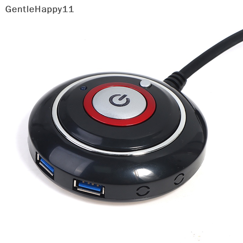 Gentlehappy PC Power Button Switch Saklar Komputer Desktop Portable Dengan Kabel PC Reset id