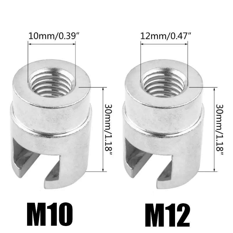 M10/m12 Mulut Spiral Aluminium Alloy Car Dent Remover/Kepala Penarik Penyok Khusus Otomotif/Aksesoris Alat Perbaikan Kendaraan