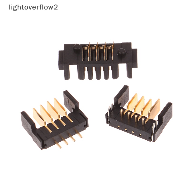 [lightoverflow2] 1pc Konektor Laptop 4Pin Pitch 2.0mm Holder Klip Slot Kontak Colokan Male and Female [ID]