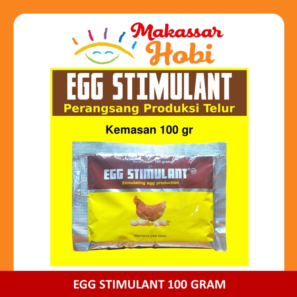 Egg Stimulant 100 gram Obat Vitamin Ayam Pemacu Pemicu Produksi Telur