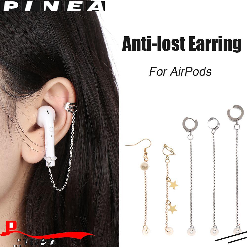 Nanas Anti Rontok Anting Aksesoris Earphone Holder Olahraga Kait Pas Aman