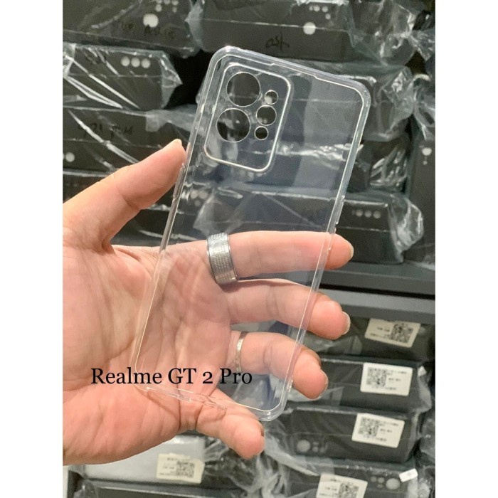 case realme gt 2 Pro transparan softcase transparan bening murah
