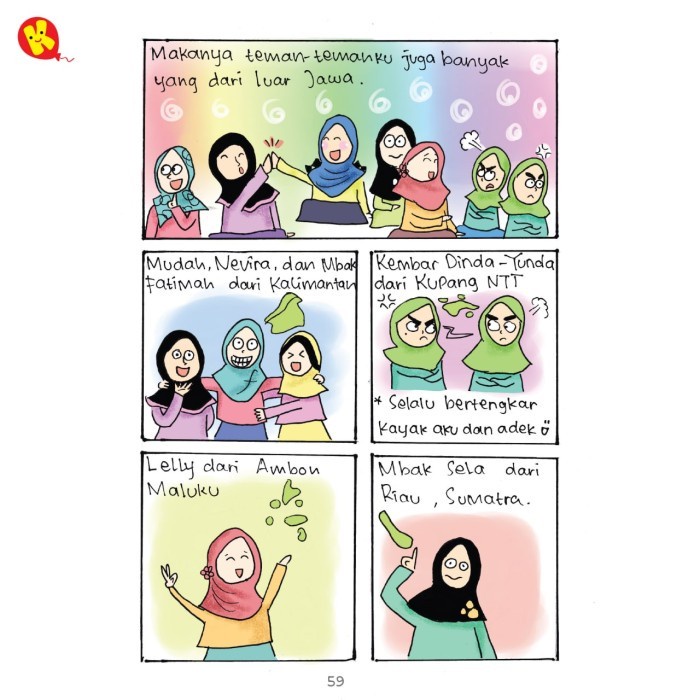 Komik Aku Senang Menjadi Santri SERI 2