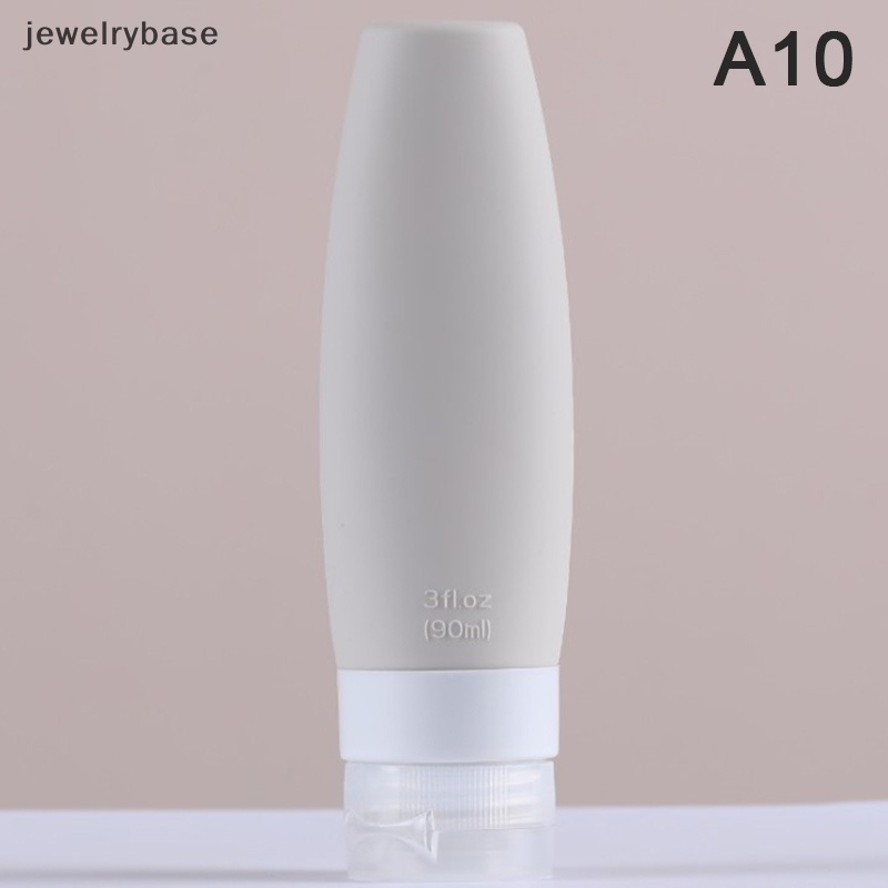 [jewelrybase] 1pc 60/90ML Silikon Botol Isi Ulang Kosong Travel Portable Packing Press Butik