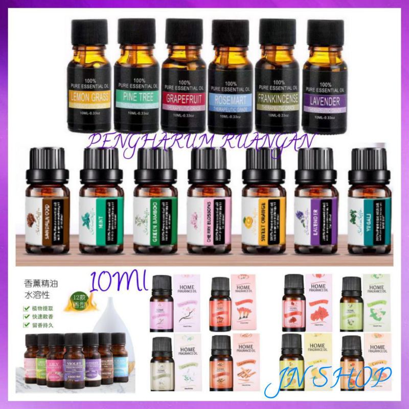 Essential Oil Aromatherapy Diffuser Pengharum Ruangan Fragrance Pewangi  Aroma Ruang Humidifier Minyak Wangi Reed Uap