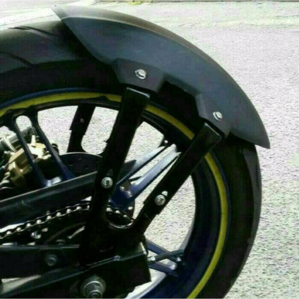 Mudguard Spakbor Kolong Belakang Penahan Lumpur Arm Kotak Motor Vixion Megapro Satria fu Mx King 150 Jupiter Mx 135 Sonic 150 - dunia variasi