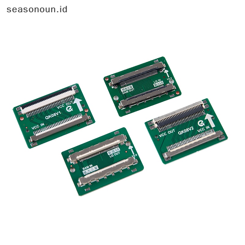 Seasonoun FHD LVDS LVDS 51pin SAM turn LG Connector Adapter Board Kiri Kanan Ganti.