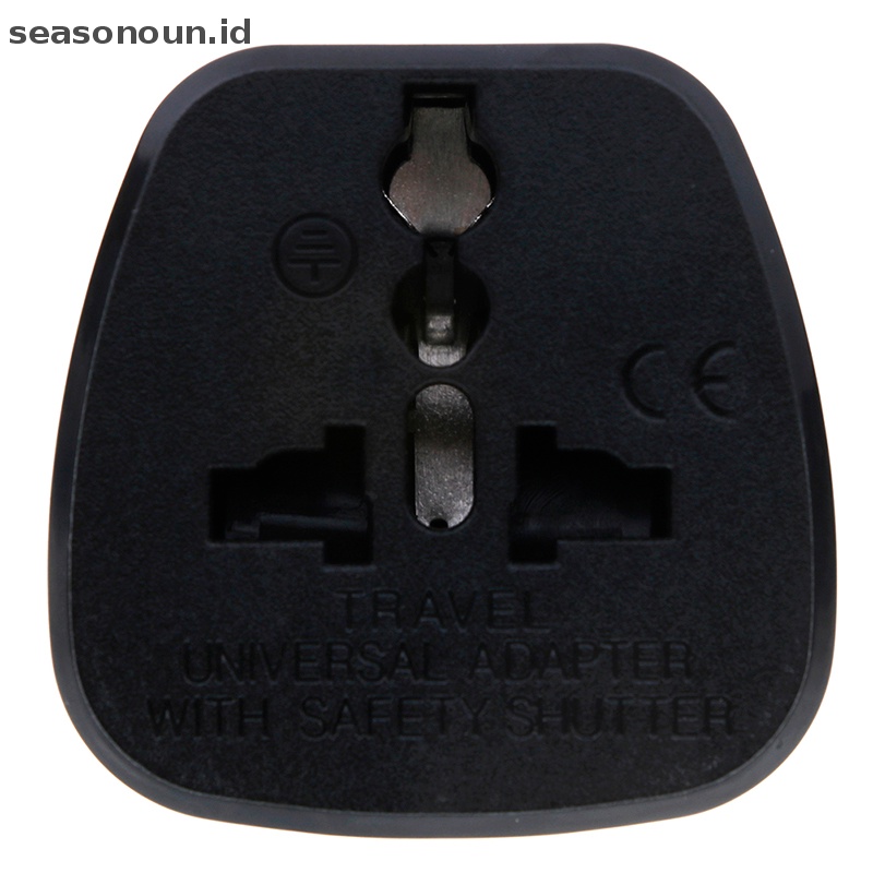 Konverter Adaptor Colokan Listrik travel AC Seasonoun Universal EU UK AU to US USA Canada.