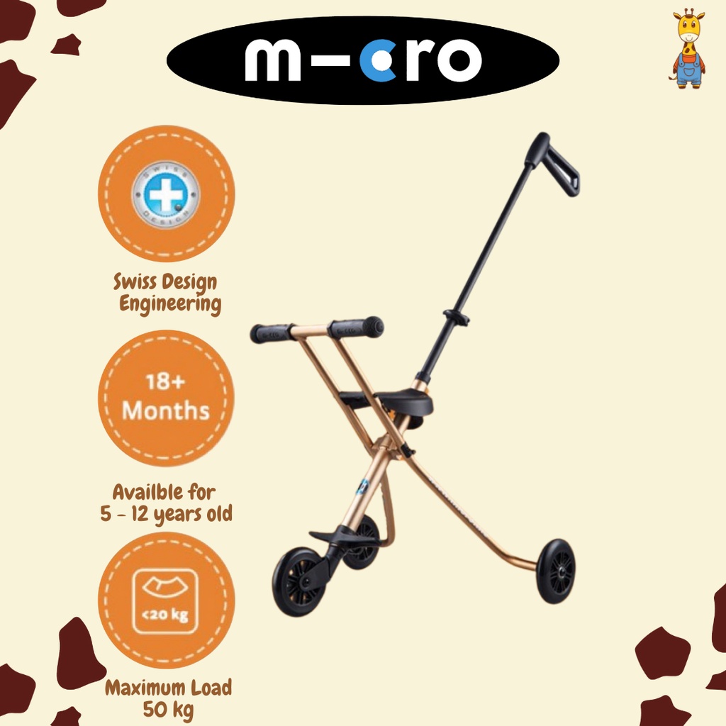Micro Trike Deluxe - Kereta Dorong Anak