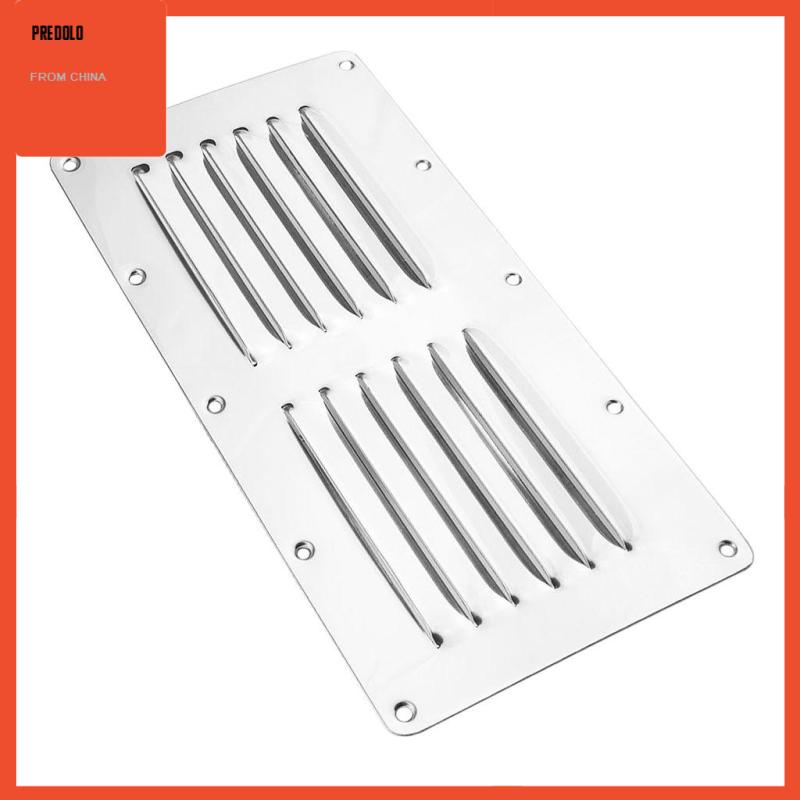 [Predolo] Square Louvre Fitting Ventilasi Udara Ventilator Grille Heavy Duty Stainless Steel