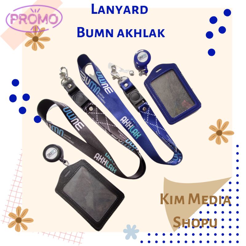 

TALI BUMN AKHLAK | LANYARD BUMN ( AKHLAK) PRINTING