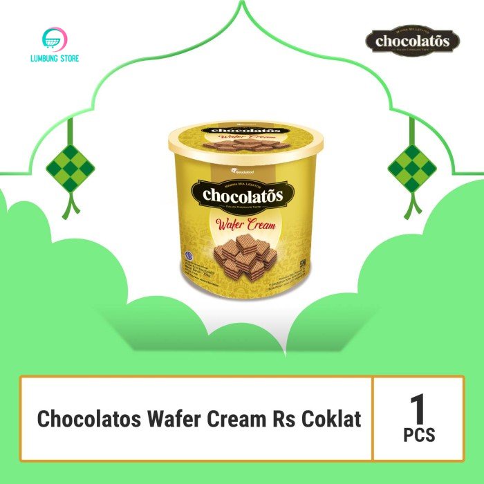 

Chocolatos Wafer Cream Rasa Coklat - Biskuit / Wafer