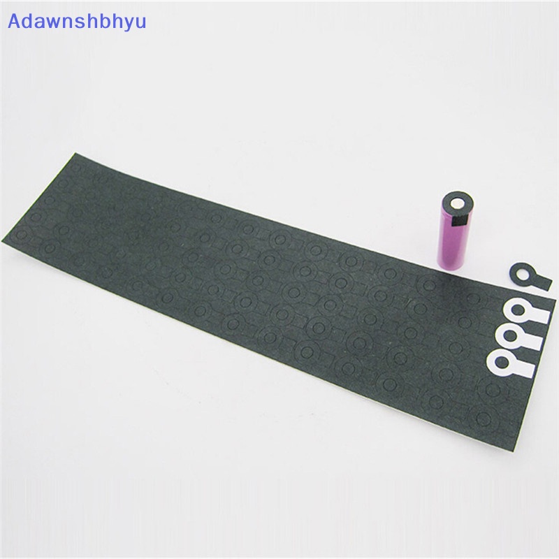 Adhyu 70pcs 18650 Insulag Pad Protection Gasket Kertas Barley Single Pad ID